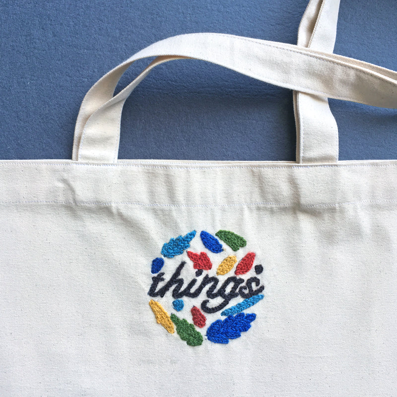 Things Tote Bag - Made in Kashmir