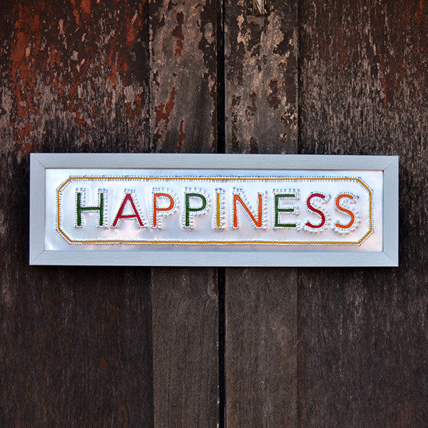 Rickshaw Art Frame - Happiness