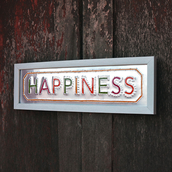 Rickshaw Art Frame - Happiness