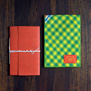 Banaras Pouch + Notebook (GYR)