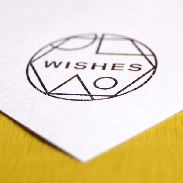 Wishes Rubber Stamp