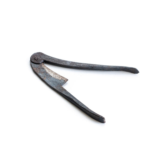 Hand-forged Iron Betel Nut Cutter