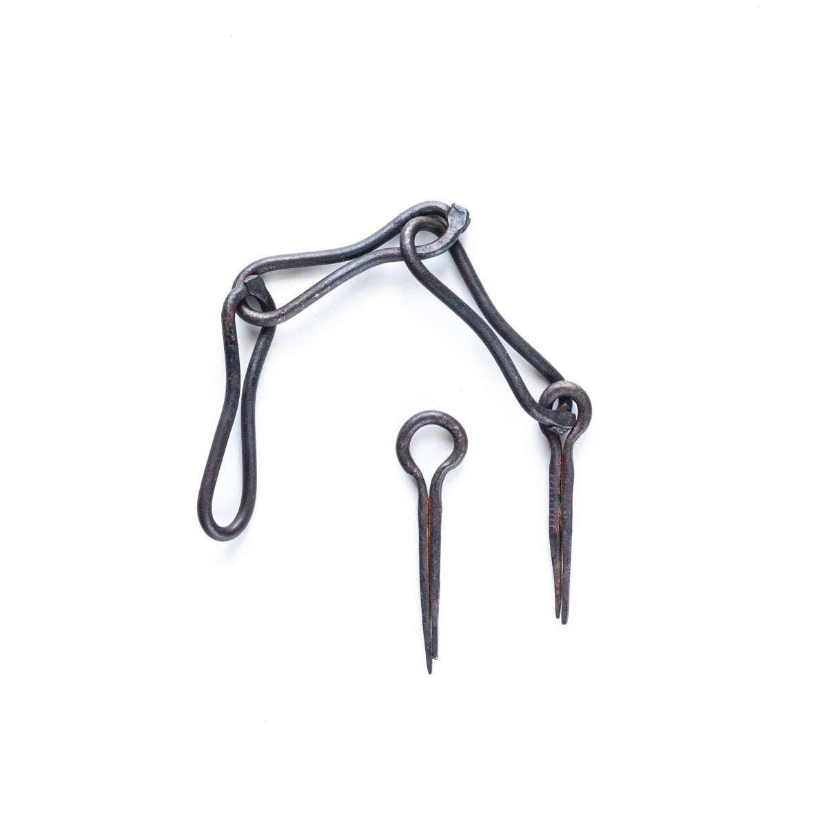 Hand-forged Iron Chain Latch