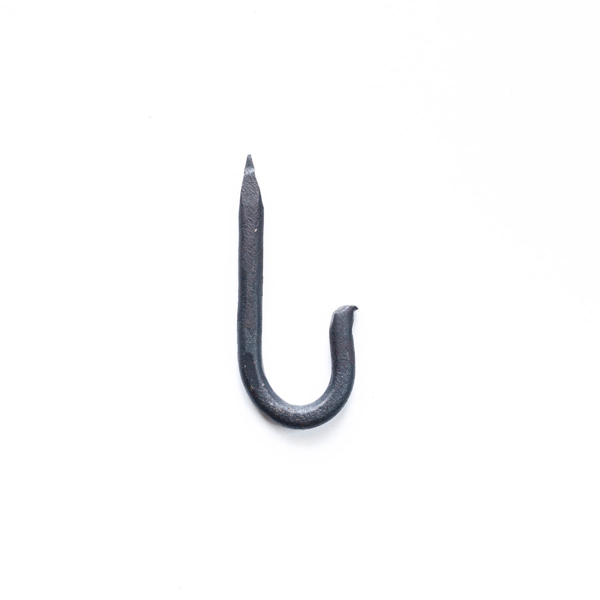 Hand-forged Iron J-Hook (Medium)