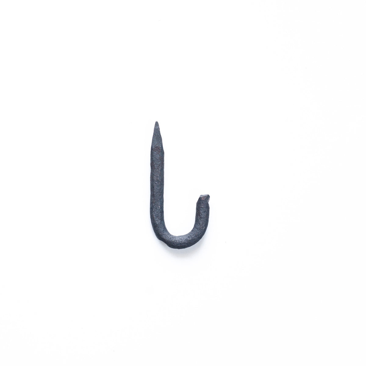 Hand-forged Iron J-Hook (Small)