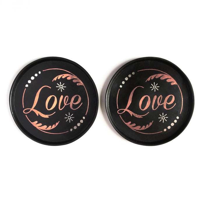 June Coasters (Set of 2 - Love)